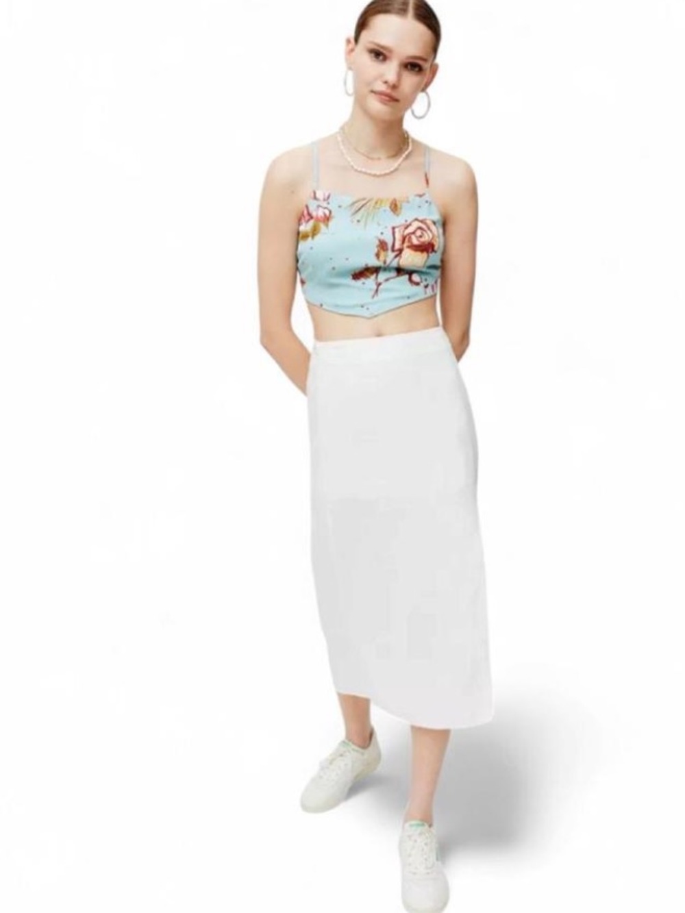 Urban Renewal Remnants Tie-Back Scarf Top